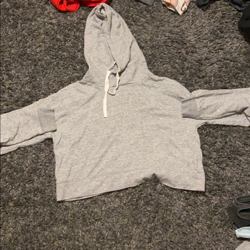Cropped sweatshirt